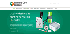 Desktop Screenshot of printandcopysheffield.co.uk